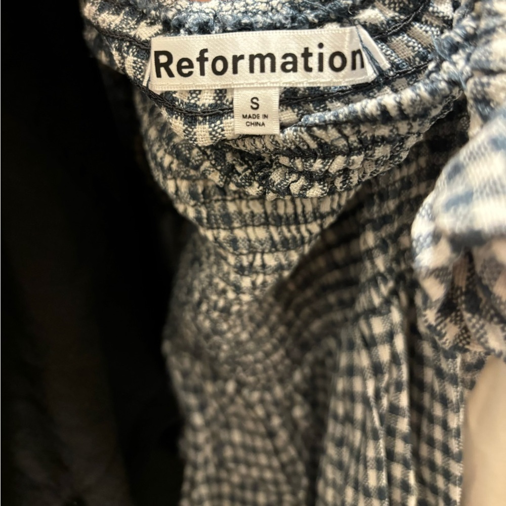 Reformation Tavi Linen Dress - Picture 5 of 5